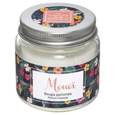 Atmosphera Geurkaars - Monoi, 65 g, Glazen Pot
