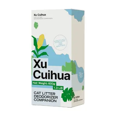 Xu Cui Hua Désodorisant pour litière de chat - 600 g