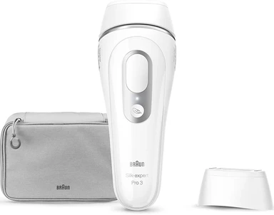 Braun Silk·expert Pro 3 PL3020 Épilateur à lumière pulsée IPL, usage domestique, technologie SkinPro - blanc