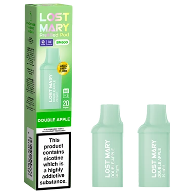 Lost Mary Bm600 Prefilled Podx2 Double Apple
