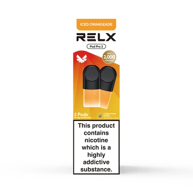 RELX Iced Orangeade Pre-filled 2 Pods Pack
