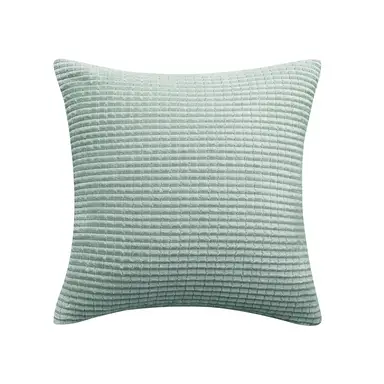 Deconovo velours kussensleeper lichtgroen 45 x 45 cm - 1 stuk