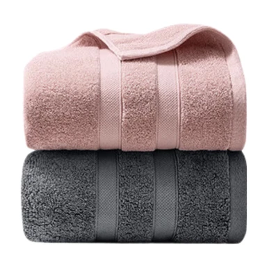 ochama x J.ZAO 1pc - Serviette de bain en coton Classe A Extra épaisse et absorbante pour hommes et femmes