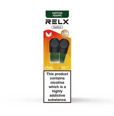 RELX Matcha Frappe Pre-filled 2 Pods Pack