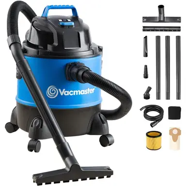 Cleva Vacmaster VQ1220PF Aspirateur eau et poussière 1250 W avec filtre à cartouche et sac filtrant en non-tissé - 20 L