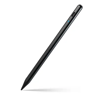 Rexsun Stylet haute précision avec pointe fine compatible iPhone, Samsung, Android et autres écrans tactiles - Noir