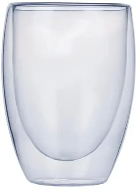 Alpina glas dubbele wand - 350 ml, transparant
