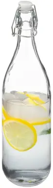Transparante citroenlimonadefles Secret de Gourmet - 1 L