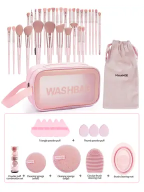 MAANGE Kit de pinceaux de maquillage - 49 pièces