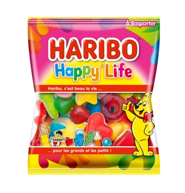 Haribo Bonbons Happy life - 120 g