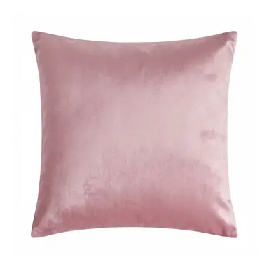 Deconovo Dutch Velvet sierkussenhoes - roze - 50 x 50 cm - 1 stuk