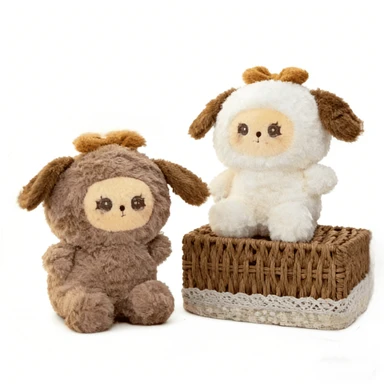Clementoni - Jouets - peluches - 82689 - poupée en coton à nœud - 21 cm - 20 modèles (style aléatoire)