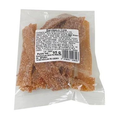 Patrelle Bonbons bandeaux saveur cola - 95 g