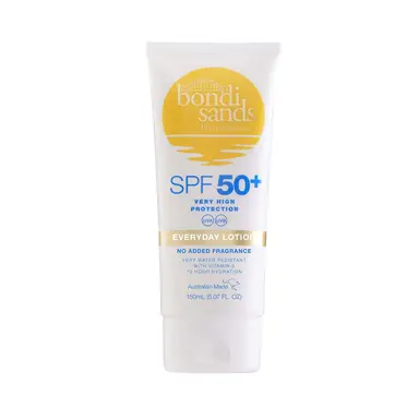 Bondi Sands Sunscreen SPF 50+ Fragrance Free Body Sun Cream Lotion 150ml