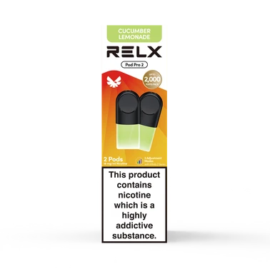 RELX Cucumber Lemonade Pre-filled 2 Pods Pack