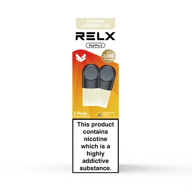 RELX Jasmine Longjing Tea Pre-filled 2 Pods Pack