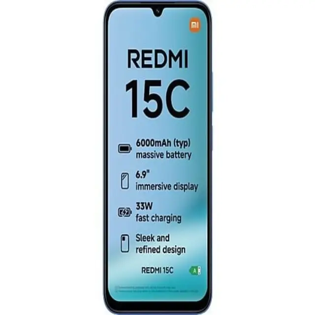 Redmi 15C 4+256 Maanlichtblauw