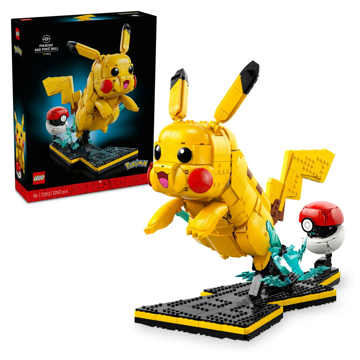 LEGO Pokémon 72152 Pikachu and Poké Ball image 0