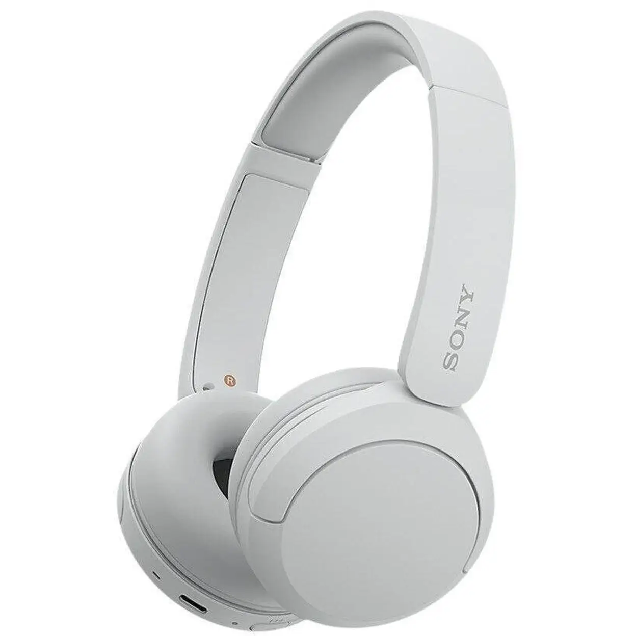 Sony WH-CH520 kabellose Bluetooth-Kopfhörer, On-Ear-Modell, bis zu 50 Stunden Akkulaufzeit mit Schnellladefunktion, weiß image 0