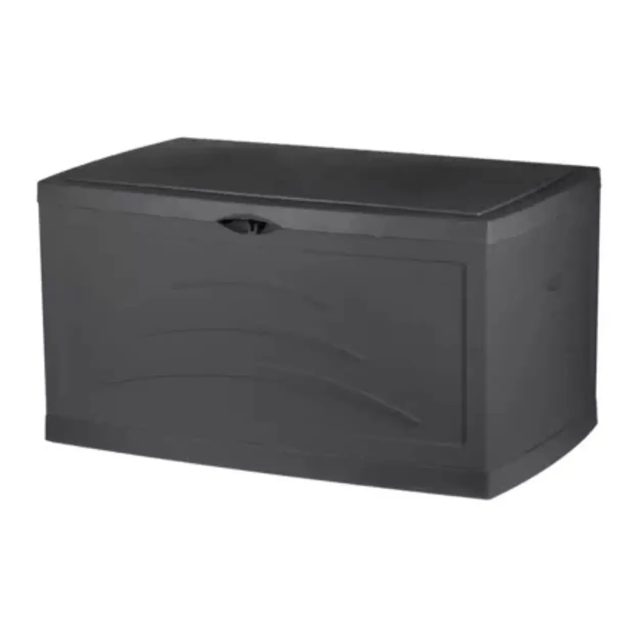 EDA Malle de jardin Gris anthracite SERENA 310 L
Cadenassable avec roulettes - anti étouffement - anti UV
Produit à monter sans outils
Dim.121 x 55 x 66 cm image 0