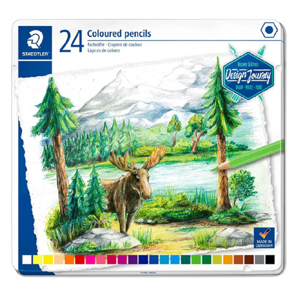 STAEDTLER 146C Crayons de couleur 24 pièces image 0