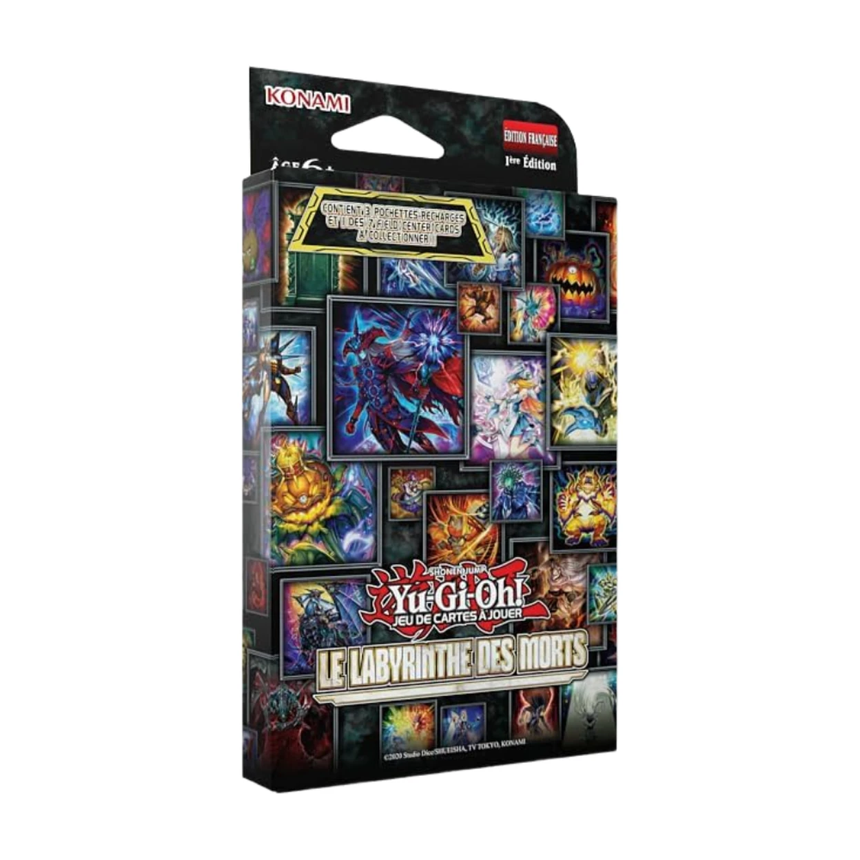 Yu-Gi-Oh! Pack de 3 boosters Tuckbox Pack Le Labyrinthe des Morts - Jeu de cartes à jouer - 27 cartes - À partir de 6 ans - 1ère édition française image 0