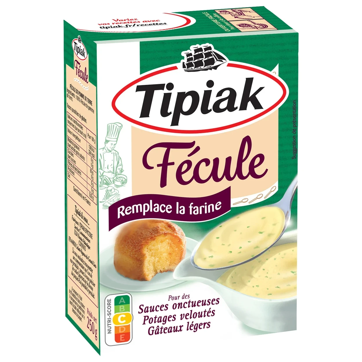 TIPIAK Fécule De Pomme de Terre 250g image 0