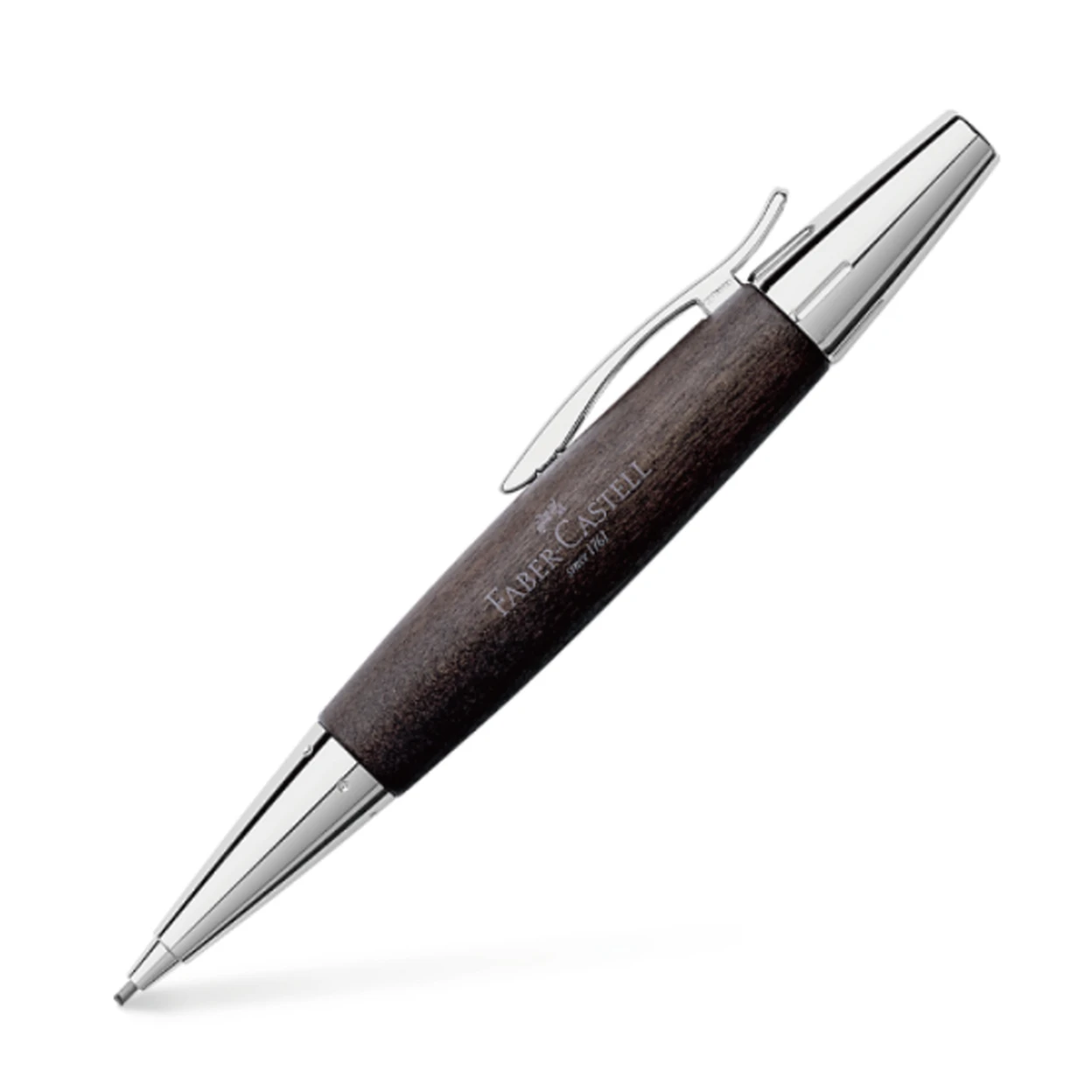 Faber-Castell Porte-mine E-Motion en bois de poirier image 0