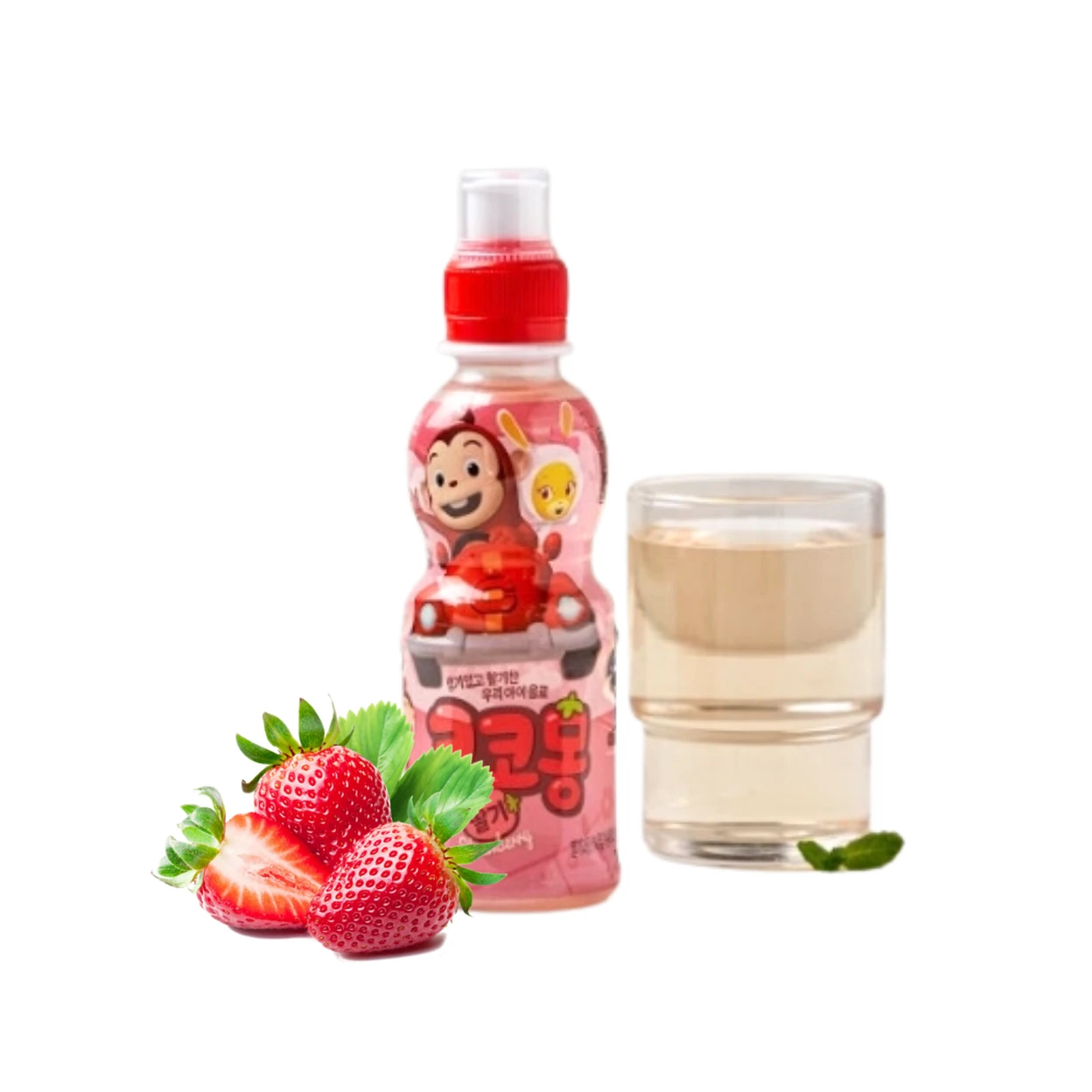 Woongjin Cocomong Strawbery Drink 200ml image 0