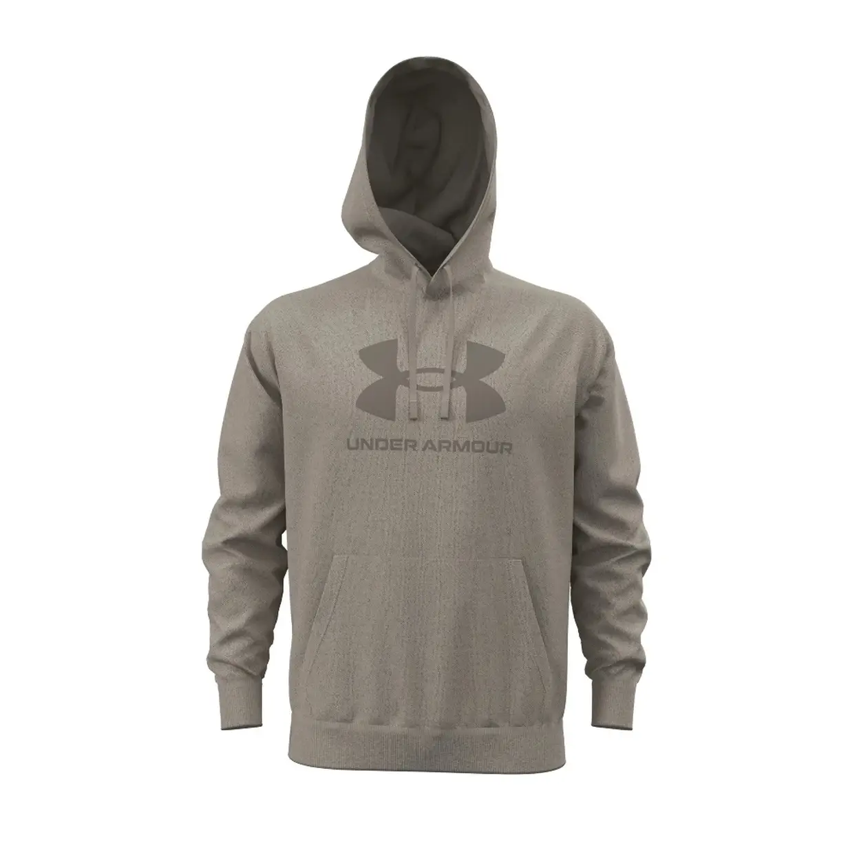 Under Armour Rival Fleece Men's Logo Hoodie - Timberwolf Taupe image 0