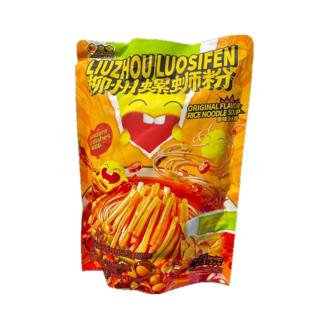 Chou Bao Liu Zhou Artificial Snail Vermicelli Original Taste 350g image 0