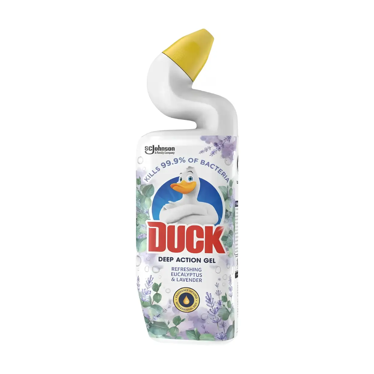 Duck Deep Action Toilet Cleaner Gel, Eucalyptus and Lavender, 750ml image 0