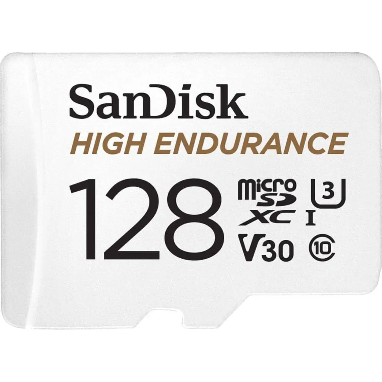 Carte microSDXC SanDisk High Endurance 128Go + Adaptateur SD image 0