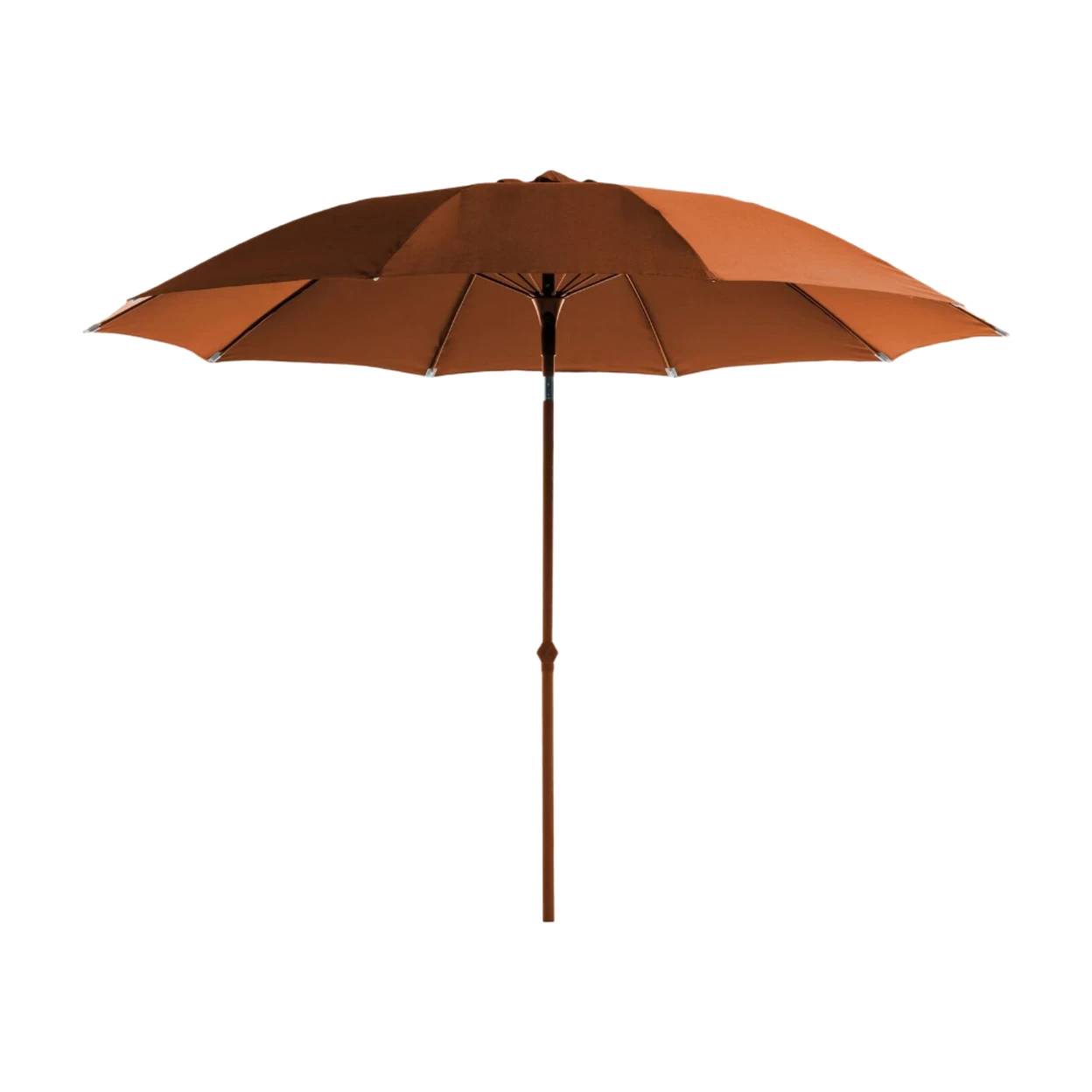 PROLOISIRS PARASOL en fibre 270 cm - Amande image 0