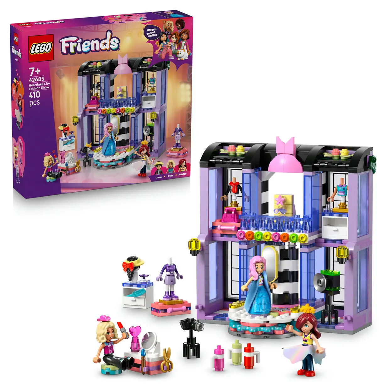 LEGO Friends 42685 Le défilé de mode de Heartlake City image 0