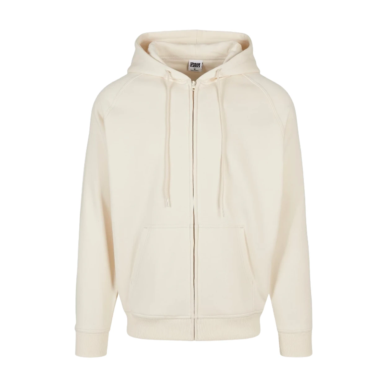 URBAN CLASSICS Sweat à capuche zippé White Sand XL image 0