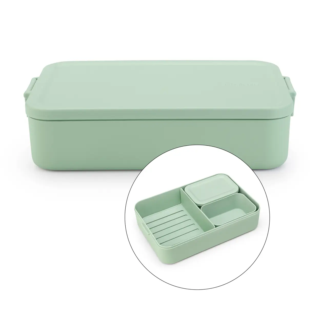 Brabantia Make & Take Lunch Box Bento, Large - Jade Green image 0