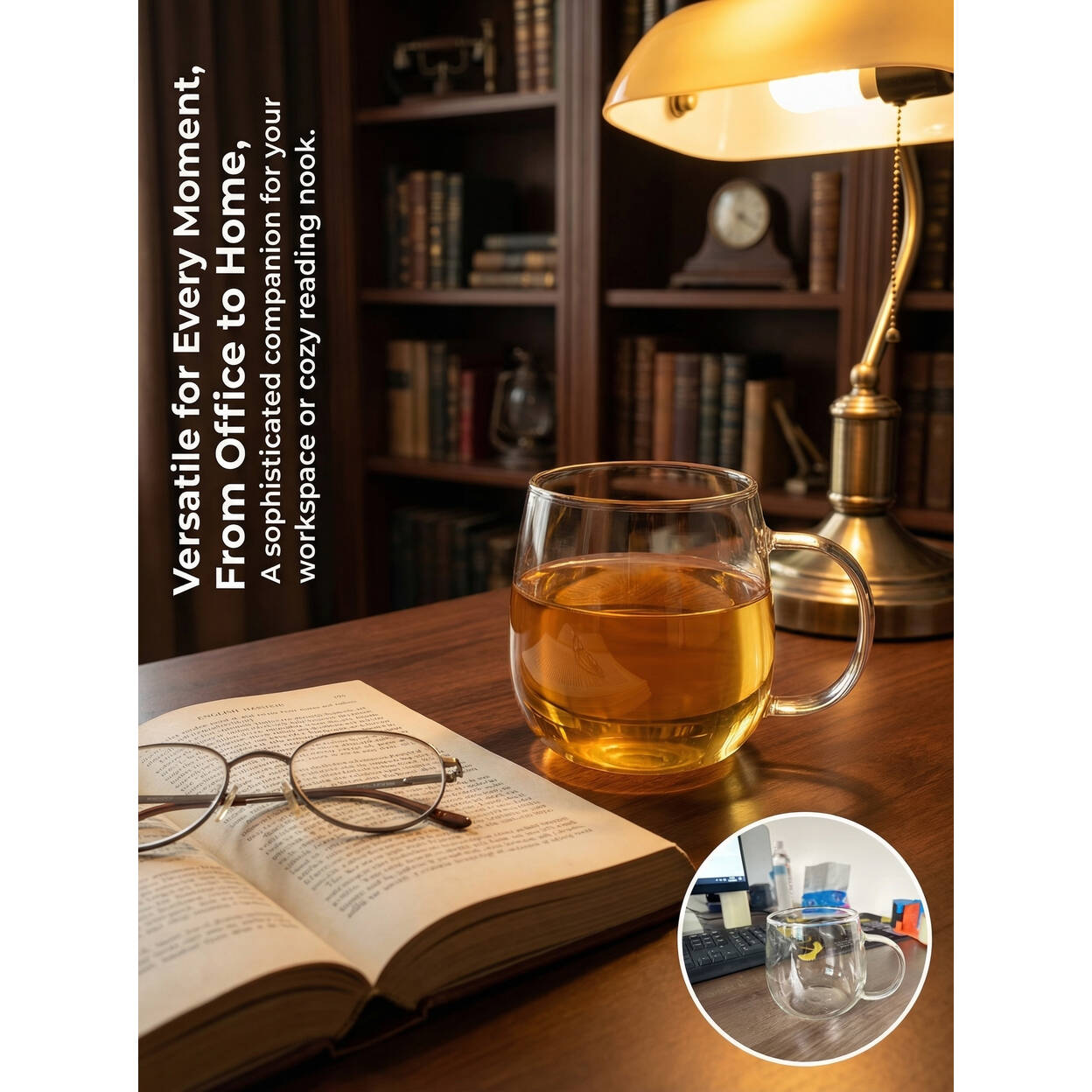 Ju7cer Tasse en verre 300 ml - Transparent image 0