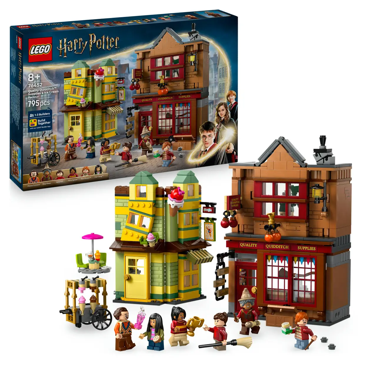 LEGO Harry Potter ™ 76452 Zwik & Zwachtels Zwerkbalpaleis en ijssalon image 0