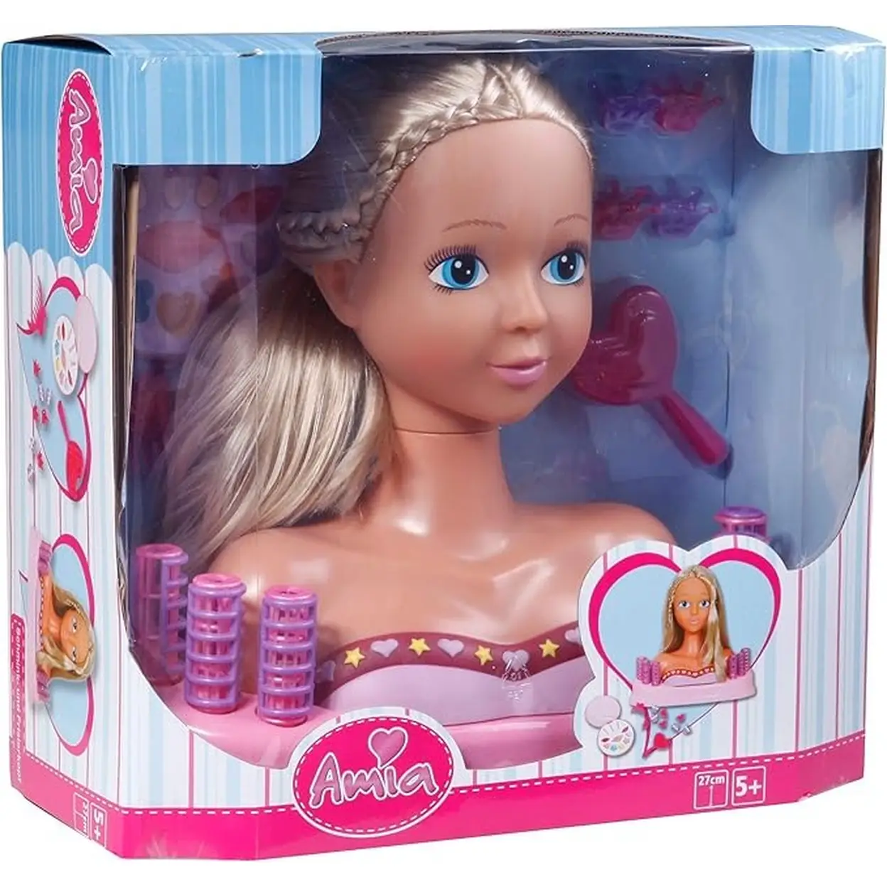 Amia 27 cm Schmink- und Frisierset mit Zubehör image 0