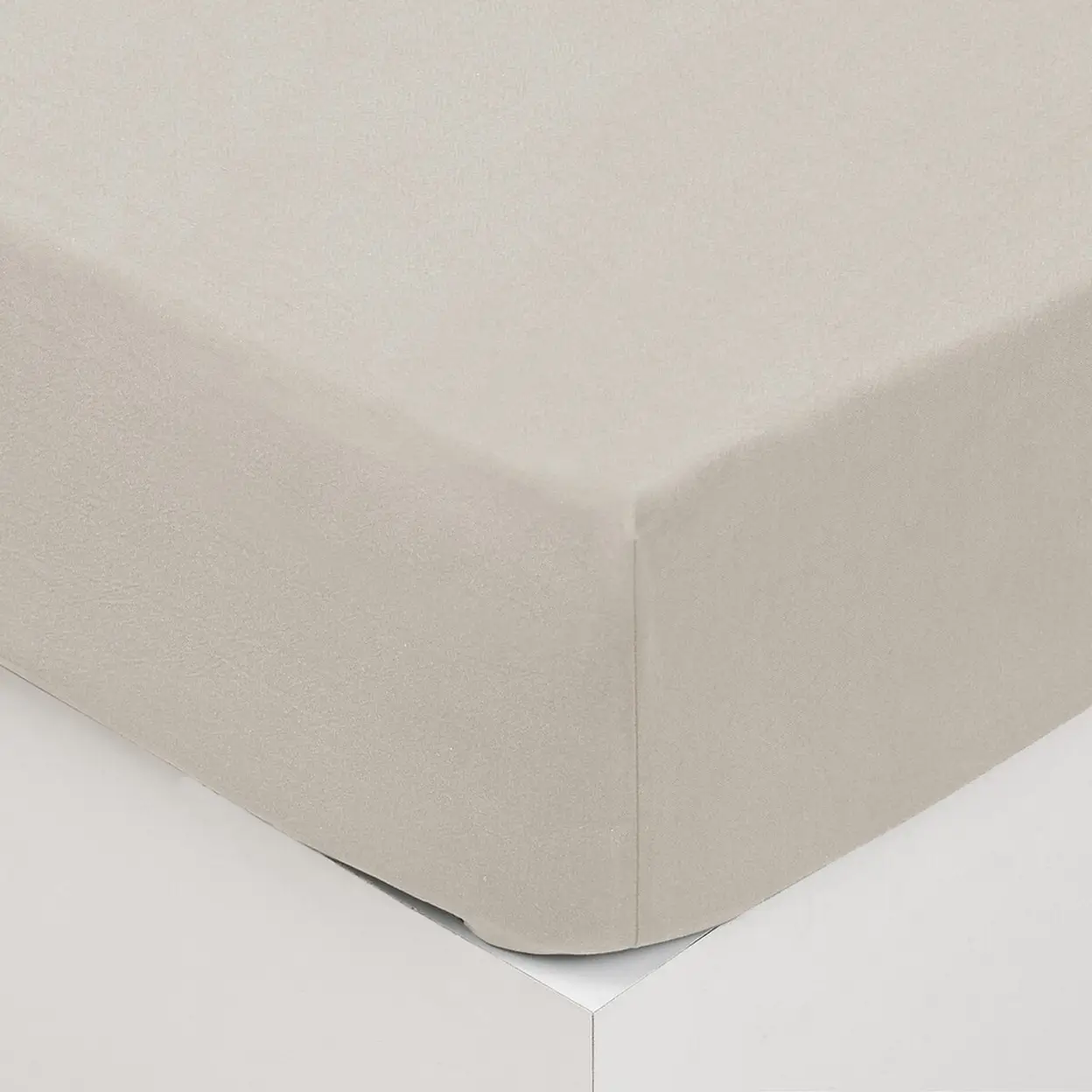 Atmosphera Housse de drap ivoire - 140 x 190 cm image 0