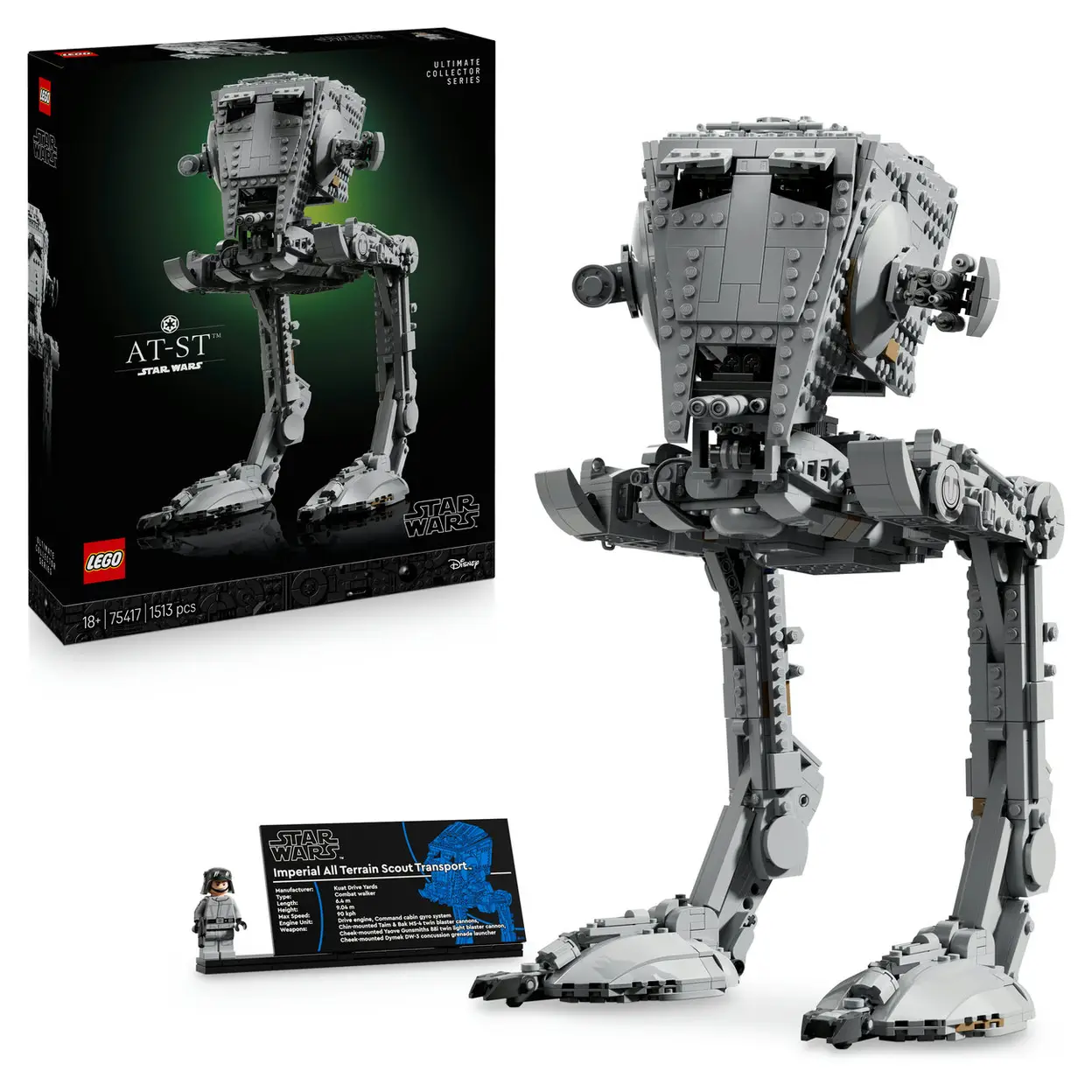 LEGO Star Wars™ 75417 Le marcheur AT-ST™ image 0