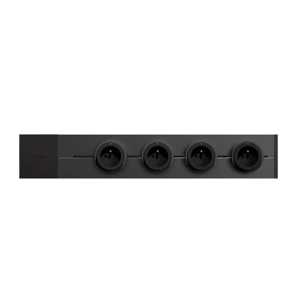 Dpower Rail d'alimentation Black Power (500 mm / 700 mm) – Lauréat des prix iF et Red Dot 500mm+quatre adaptateurs image 0