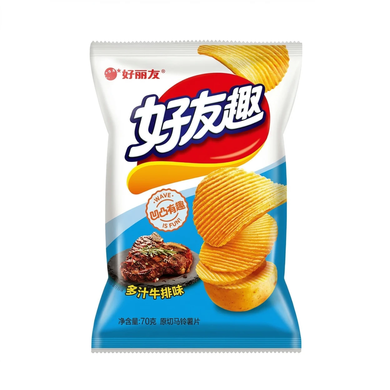 Orion Good Friends Fun (saveur de steak juteux) 70G image 0