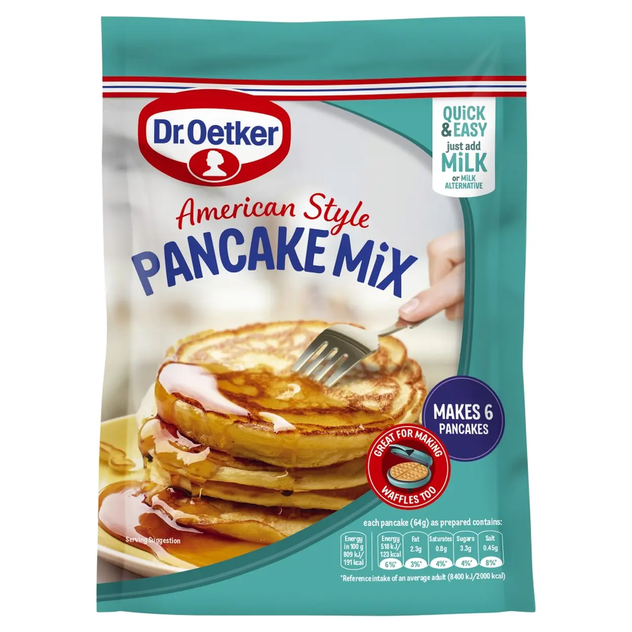 Dr. Oetker American Pancake Mix 170g image 0