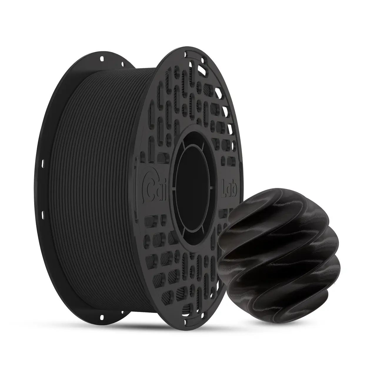 CAILAB 3D-Drucker Filament PLA+ Bio - Schwarz image 0