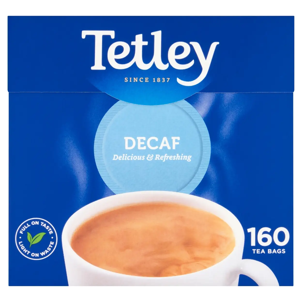 Tetley 160 Decaf Tea Bags 500g image 0