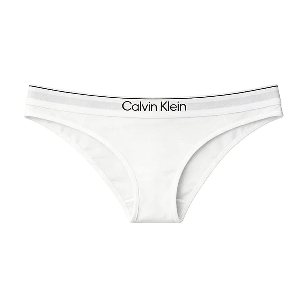 Calvin Klein Slip basse en coton - Blanc - Femme - Taille S image 0