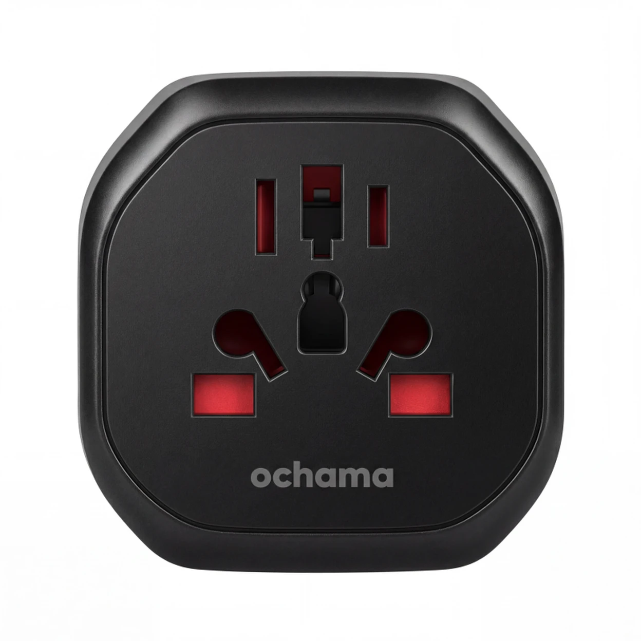 ochama Universal-Reiseadapter für UK, Kindersicherung, druckbeständiges Material, CE- & UKCA-zertifiziert, kompatibel mit UK, Singapur, Malaysia, Dubai, VAE image 0