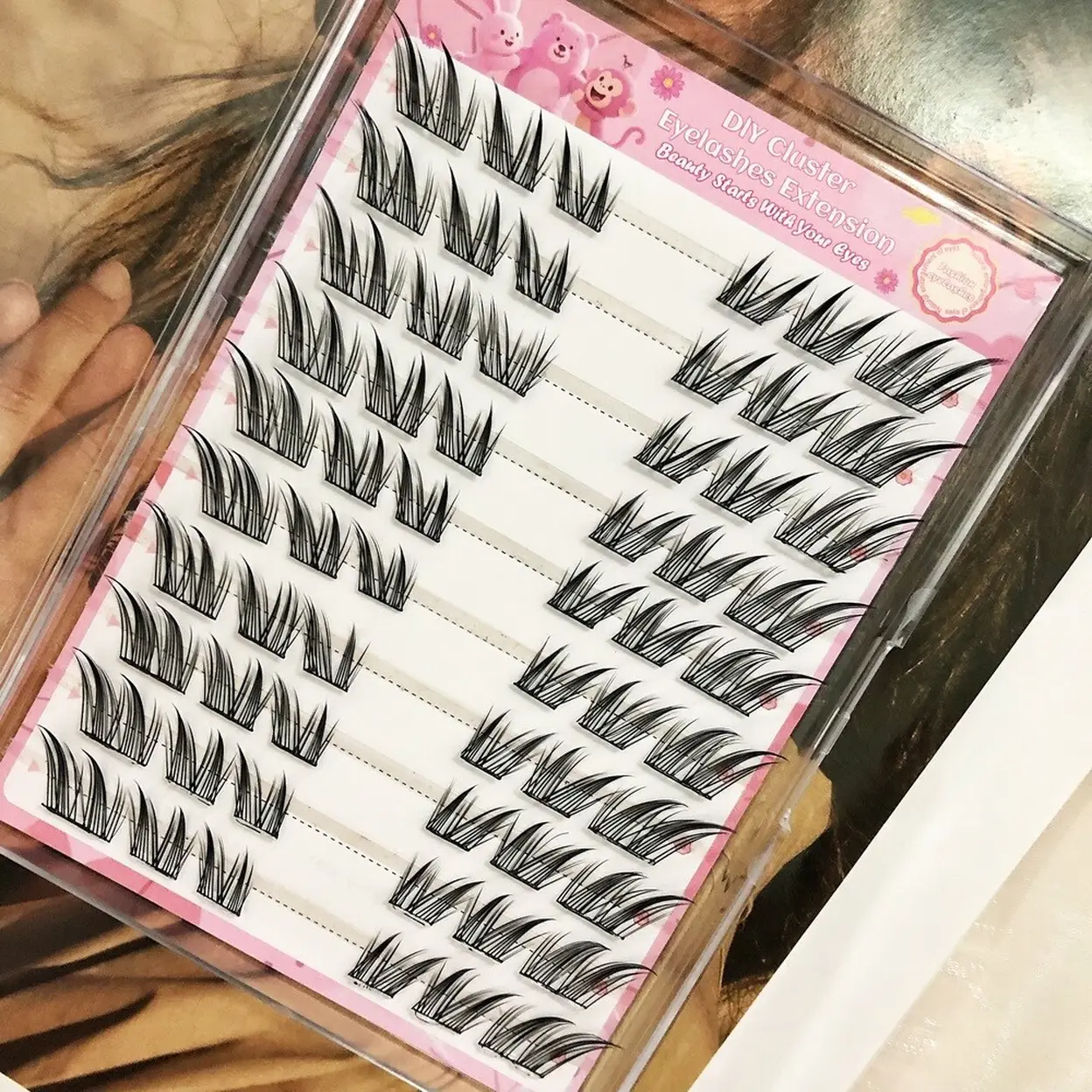 MeoMagic Extensions de cils Classique (sans colle ni pinces) - 10 lignes - F58 image 0